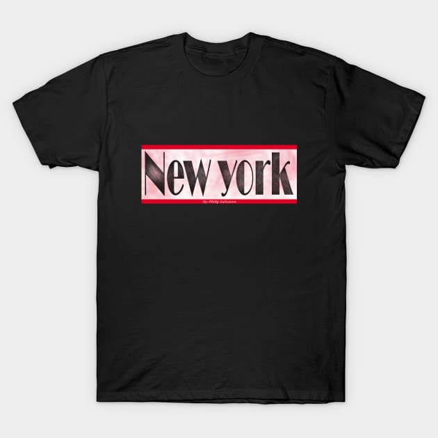 New Yorker Art Deco T-Shirt by Jakavonis